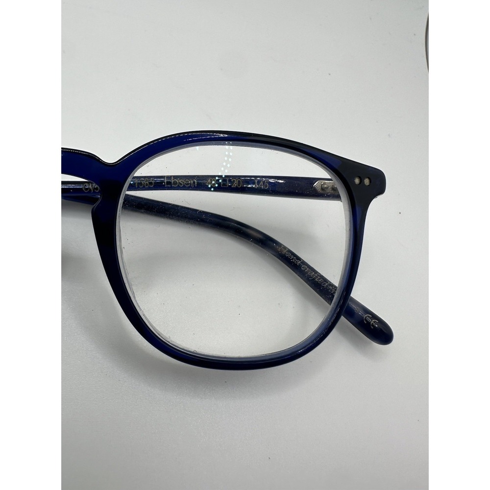 VTG RARE OLIVER PEOPLES BLUE EYEGLASSES L.A. OV5345U 1585 LBSEN 145 - Italy Made - Picture 4 of 16